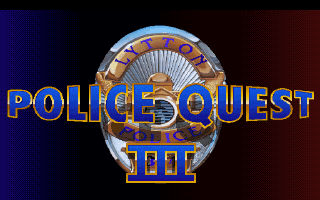 [Sierra_1991] Police Quest 3 (英文).png