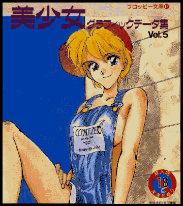 Floppy Bunko 13 - Bishoujo Graphic Data Shuu Vol. 5 preview.png
