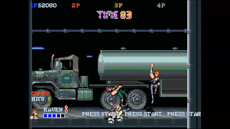 油管游戏站YTGameStation - 名将队长参上！双截龙外传内置作弊开启版 double dragon g.png