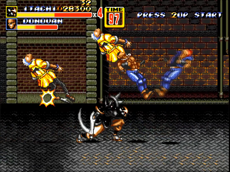 油管游戏站YTGameStation - 超爽快！无限续关 全屏攻击AOE！MD怒之铁拳2忍者战士再临.png