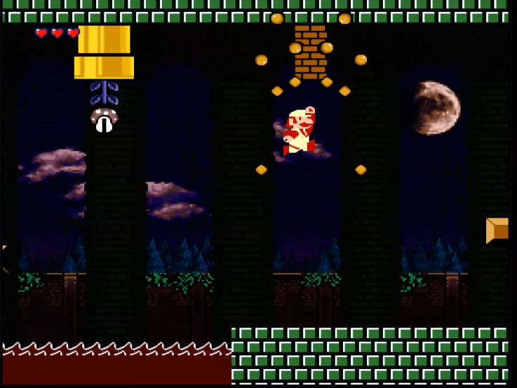 油管游戏站YTGameStation - 超任SFC超级马里奥恶魔城二代无敌无限跳修改版 CastleMani.png