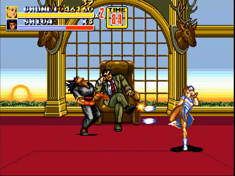 油管游戏站YTGameStation - MD怒之铁拳2春丽百裂脚全屏攻击修改版 sor2 hack [Gdr-3qn.png