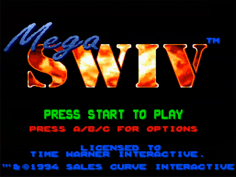 油管游戏站YTGameStation - 世嘉MD威虎战机联合大作战无敌修改版 MEGA SWIV hack [Fw3.png