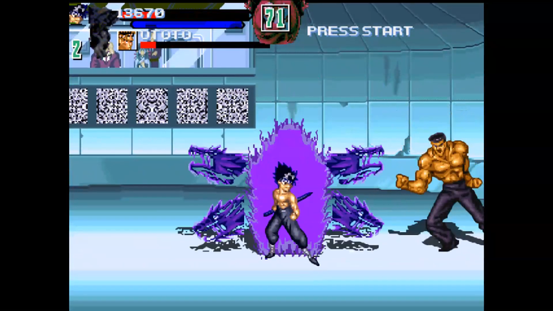 油管游戏站YTGameStation - 清版动作过关：幽遊白書暗黑武術會 YU YU Hakusho Dark To.png