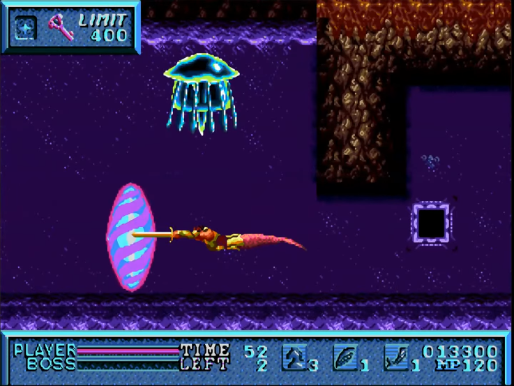 油管游戏站YTGameStation - 世嘉MD圣剑无敌无限时间变身道具不减修改版 Saint Sword h.png